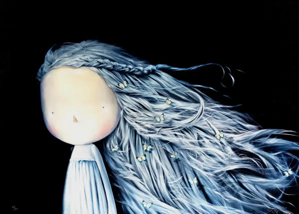 Alvi - Edition - SOLD by artist Shazia - Wyecliffe Galleries