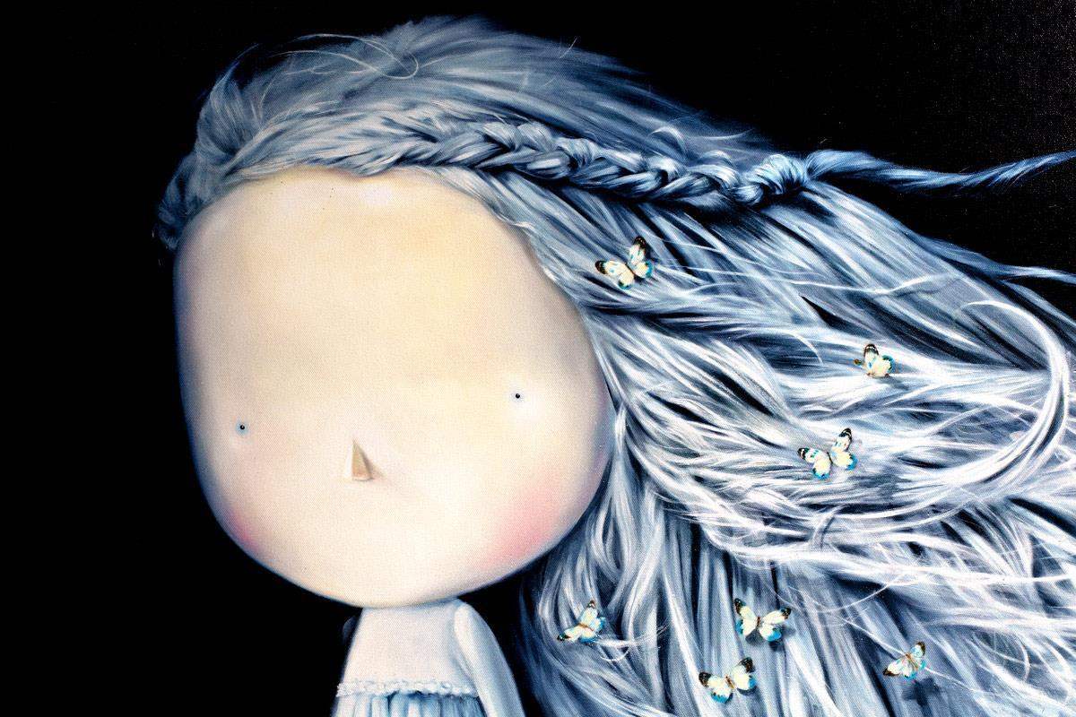 Alvi - Edition - SOLD by artist Shazia - Wyecliffe Galleries