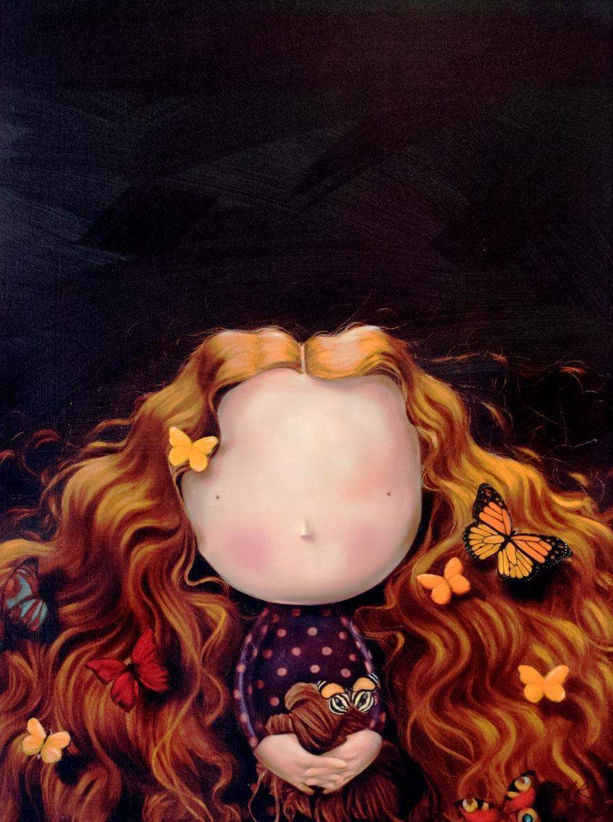 Flanna - Edition - SOLD by artist Shazia - Wyecliffe Galleries