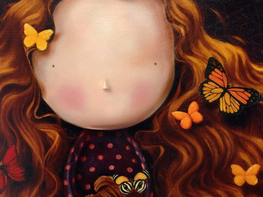 Flanna - Edition - SOLD by artist Shazia - Wyecliffe Galleries