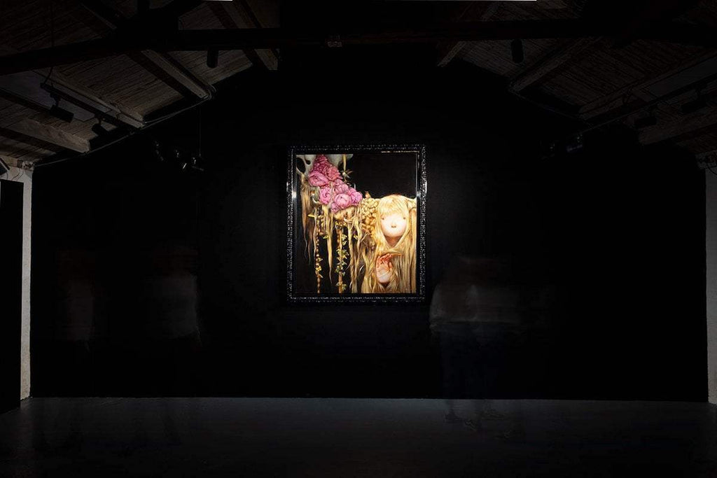 Marlee - Original by artist Shazia - Wyecliffe Galleries