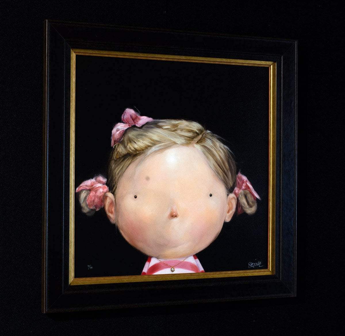 Mo - Edition - RARE - SOLD by artist Shazia - Wyecliffe Galleries