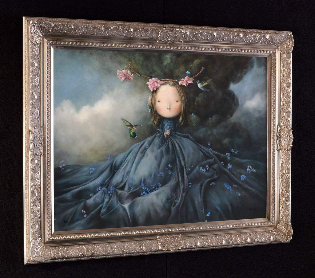 Sara - Canvas on Board Edition - SOLD by artist Shazia - Wyecliffe Galleries