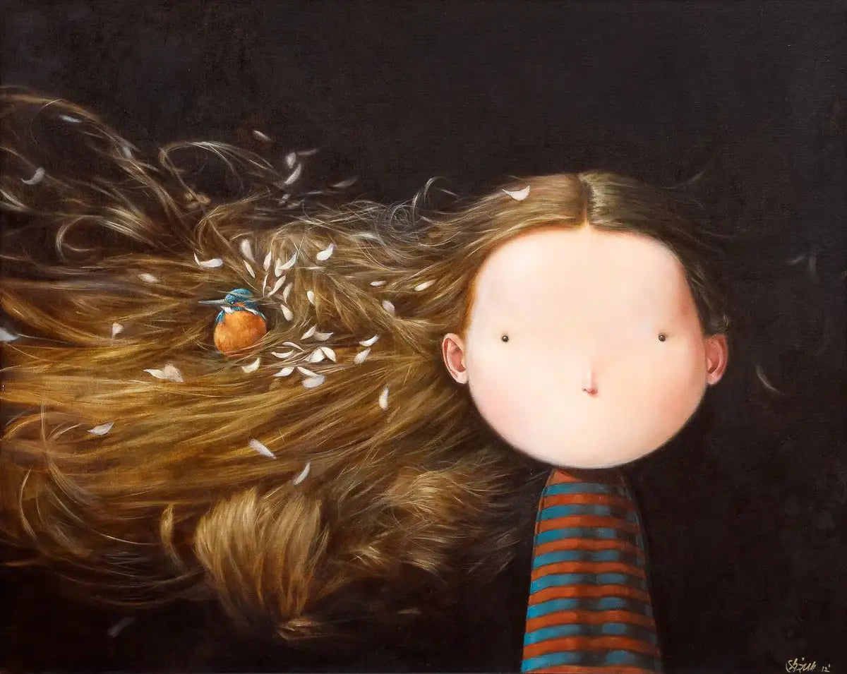 Vida - Original - SOLD by artist Shazia - Wyecliffe Galleries