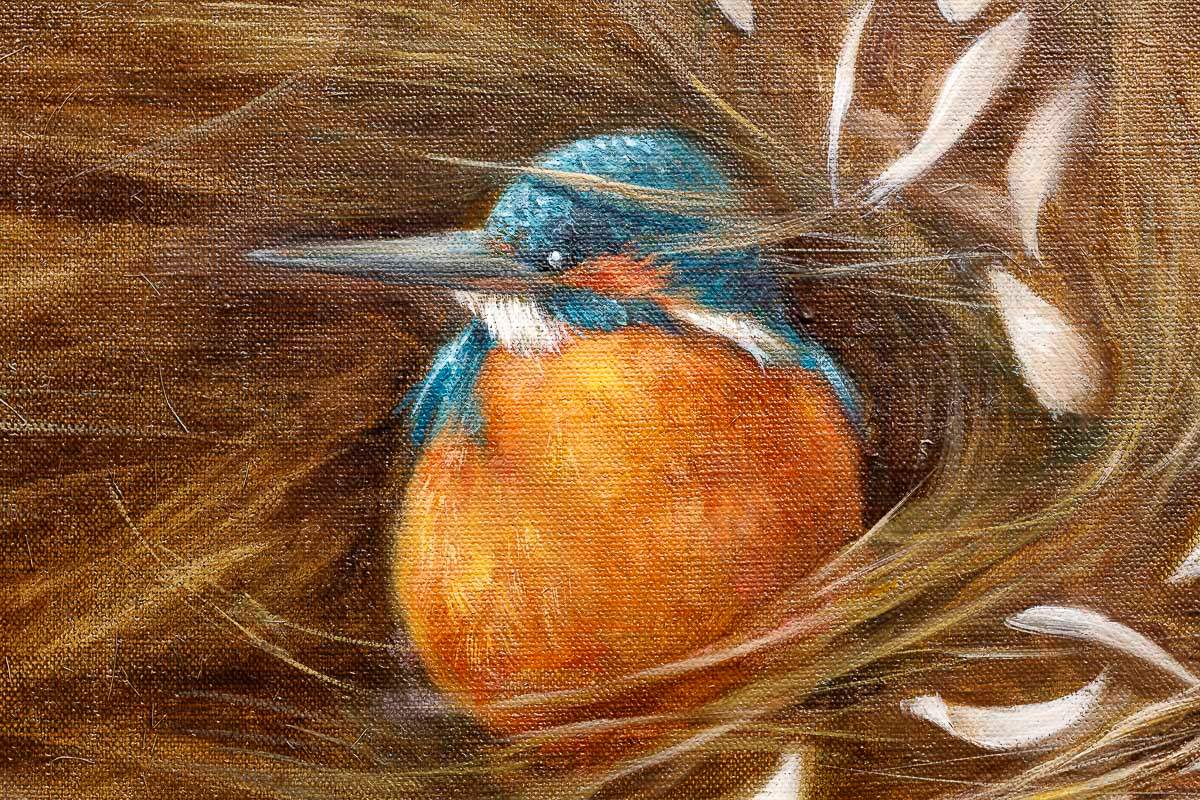 Vida - Original - SOLD by artist Shazia - Wyecliffe Galleries