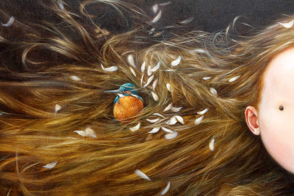 Vida - Original - SOLD by artist Shazia - Wyecliffe Galleries