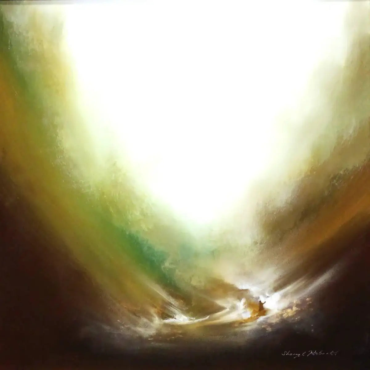 Emergence - SOLD by artist Sheryl Roberts - Wyecliffe Galleries