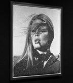 Bardot With Cigar Canvas - SOLD OUT by artist Simon Claridge - Wyecliffe Galleries