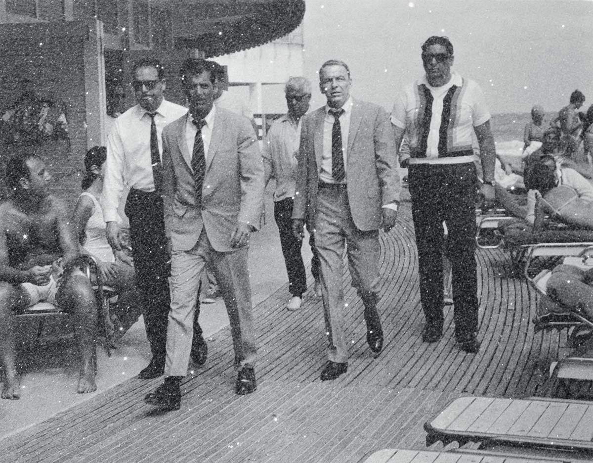Frank Sinatra - Boardwalk - Edition by artist Simon Claridge - Wyecliffe Galleries