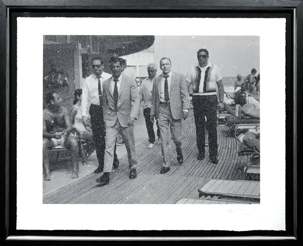 Frank Sinatra - Boardwalk - Edition by artist Simon Claridge - Wyecliffe Galleries