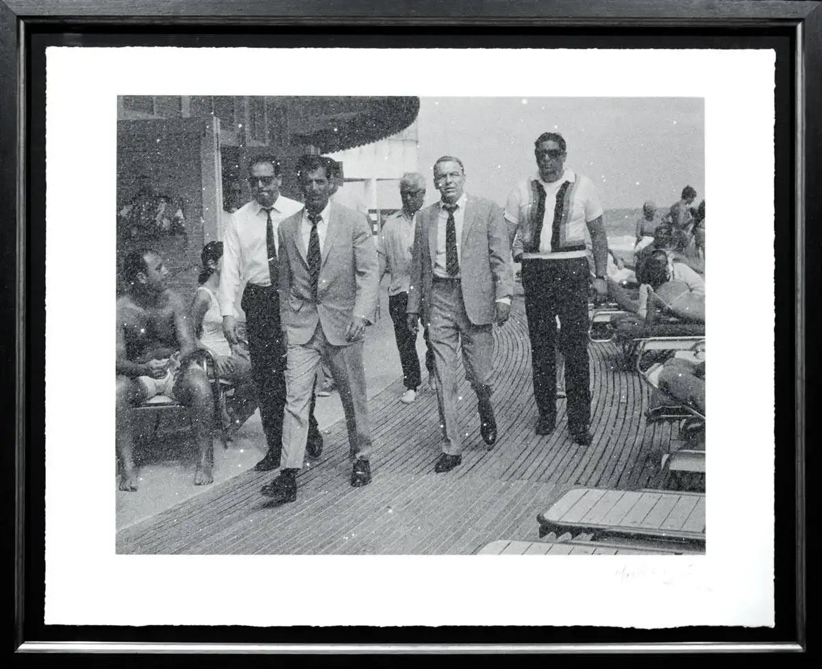 Frank Sinatra - Boardwalk - Edition by artist Simon Claridge - Wyecliffe Galleries