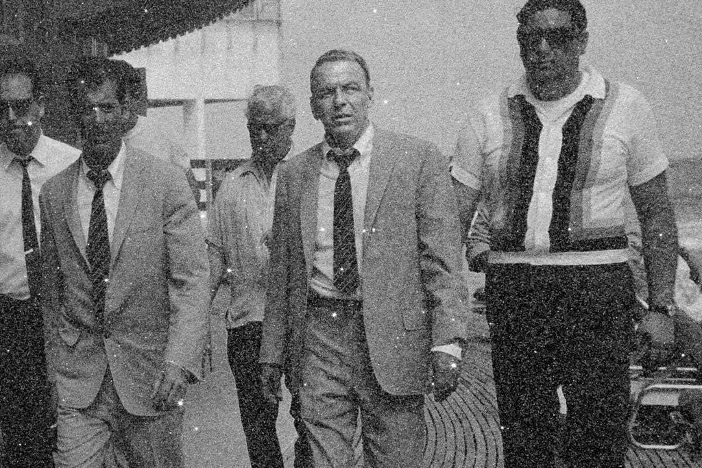 Frank Sinatra - Boardwalk - Edition by artist Simon Claridge - Wyecliffe Galleries