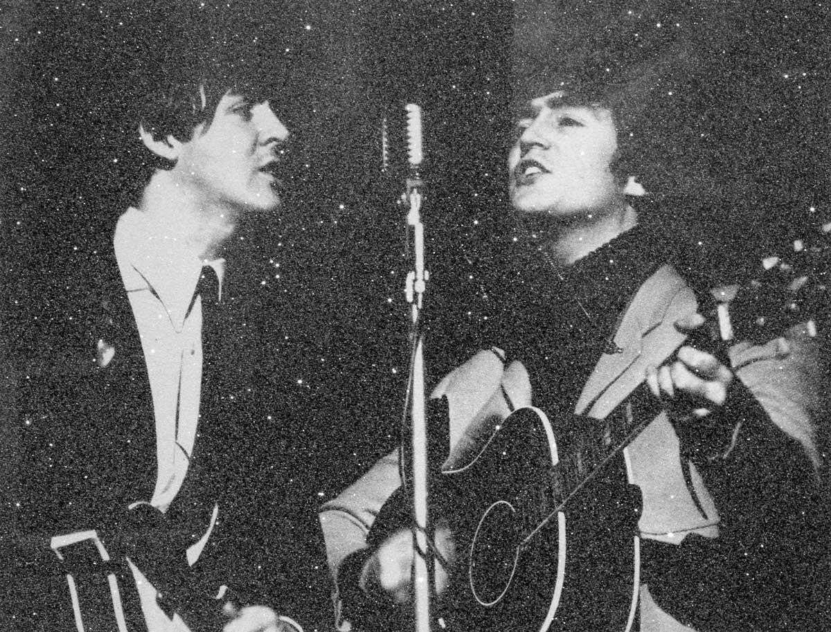Lennon & McCartney - Edition- SOLD OUT by artist Simon Claridge - Wyecliffe Galleries