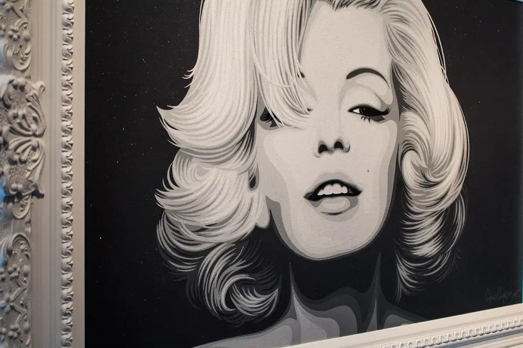 Norma Jeane - Original - SOLD by artist Simon Claridge - Wyecliffe Galleries