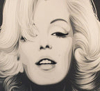 Norma Jeane - Original - SOLD by artist Simon Claridge - Wyecliffe Galleries