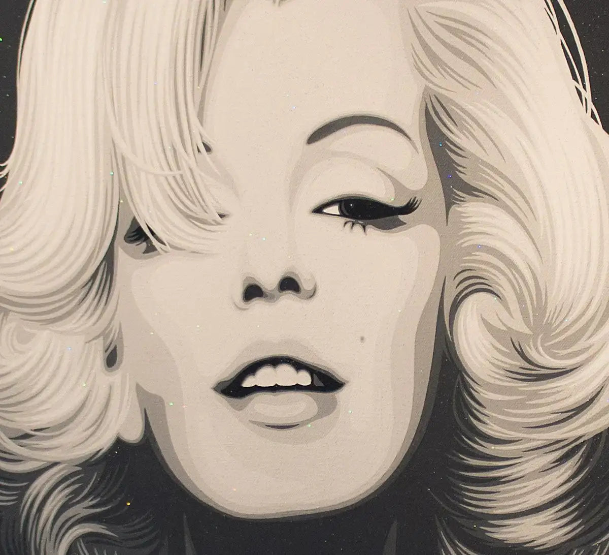Norma Jeane - Original - SOLD by artist Simon Claridge - Wyecliffe Galleries