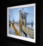 A Bridge to Brooklyn - Original SOLD by artist Simon Wright - Wyecliffe Galleries