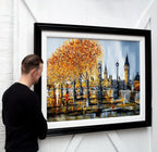 A Golden Moment - Original - SOLD by artist Simon Wright - Wyecliffe Galleries