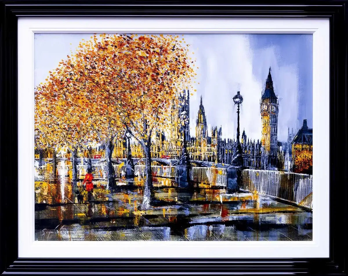 A Golden Moment - Original - SOLD by artist Simon Wright - Wyecliffe Galleries