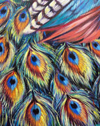 A Grand Display - Original - SOLD by artist Simon Wright - Wyecliffe Galleries