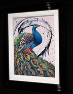 A Grand Display - Original - SOLD by artist Simon Wright - Wyecliffe Galleries