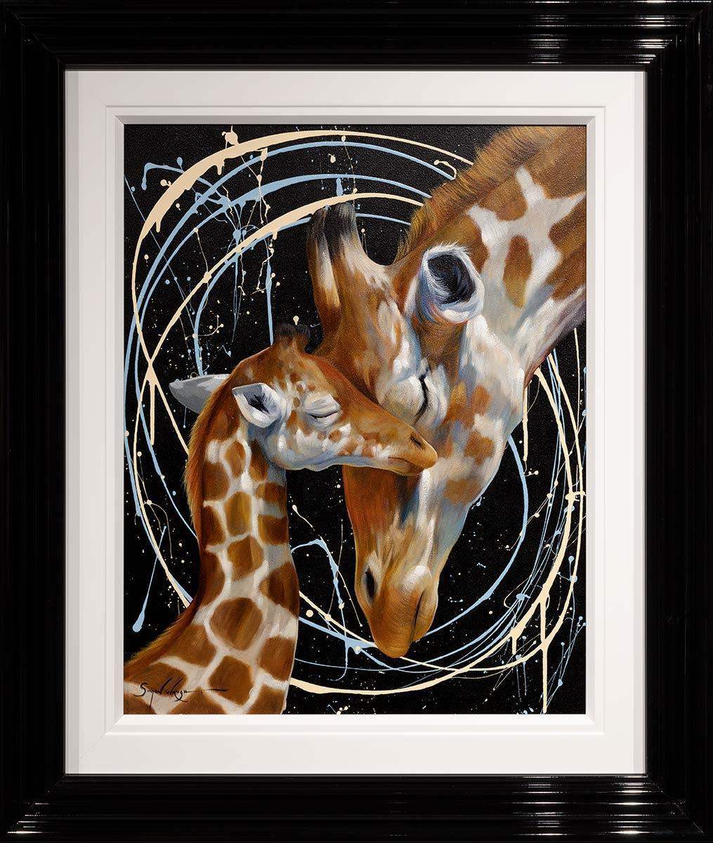 A Mothers Touch - SOLD by artist Simon Wright - Wyecliffe Galleries