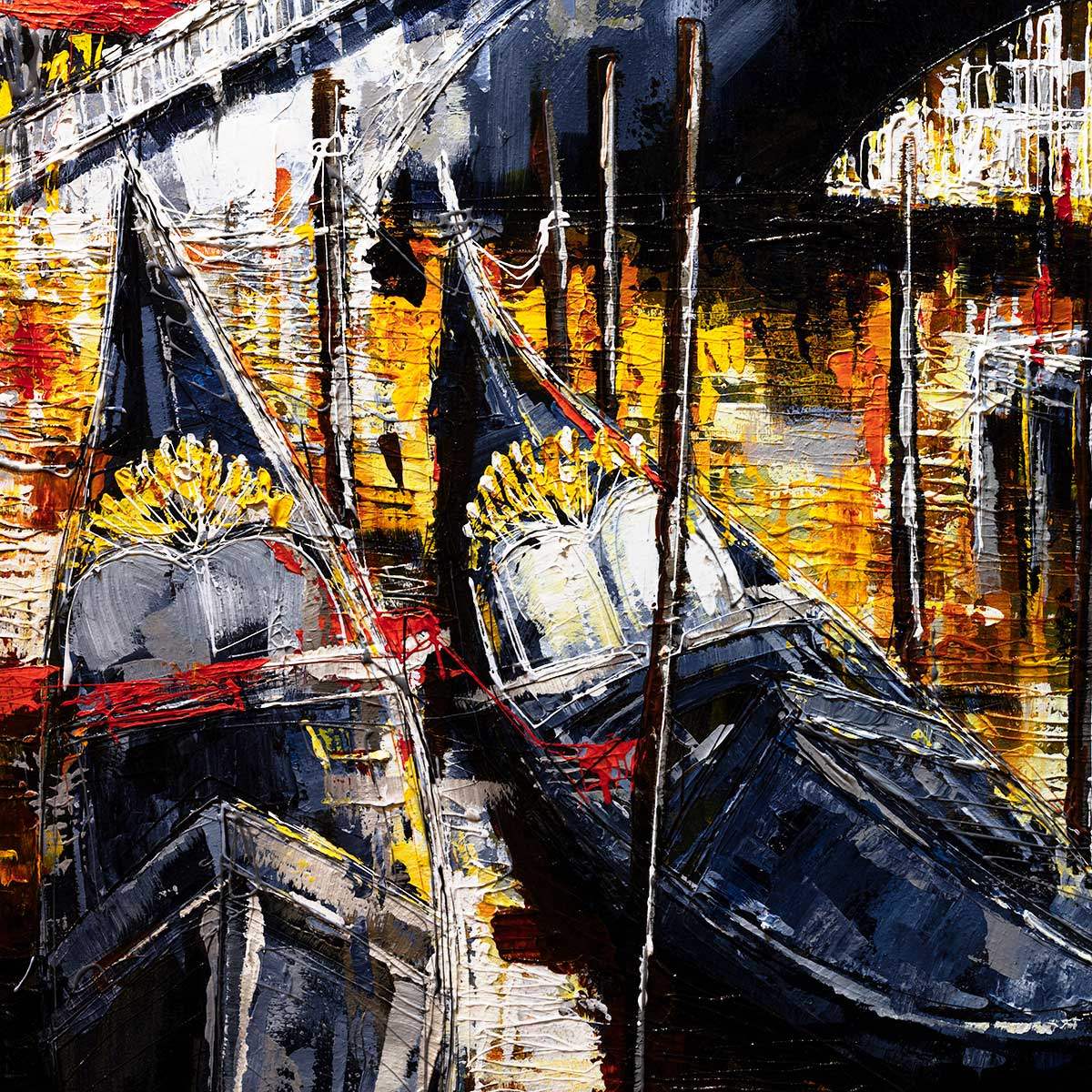 A Tour of Venice - Original - SOLD by artist Simon Wright - Wyecliffe Galleries