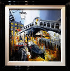 A Tour of Venice - Original - SOLD by artist Simon Wright - Wyecliffe Galleries