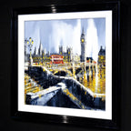 Across the Thames - Original - SOLD by artist Simon Wright - Wyecliffe Galleries