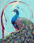 Admiral - Original - SOLD by artist Simon Wright - Wyecliffe Galleries