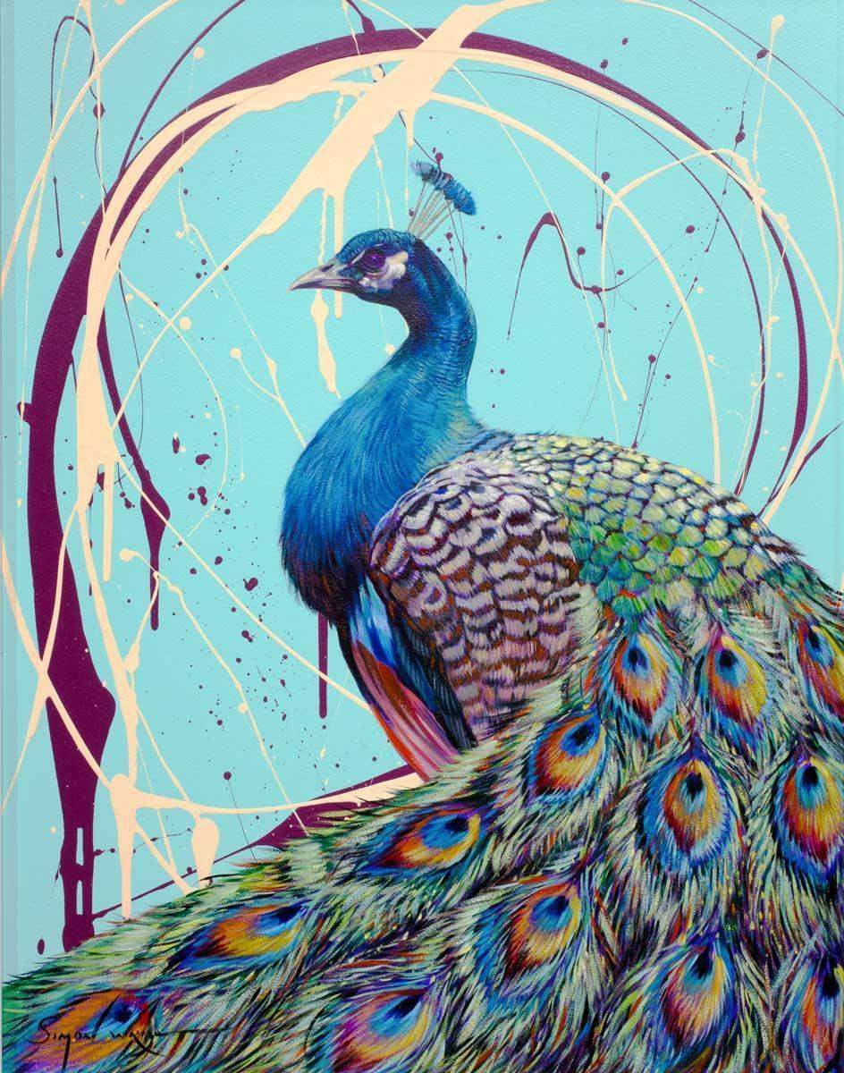 Admiral - Original - SOLD by artist Simon Wright - Wyecliffe Galleries