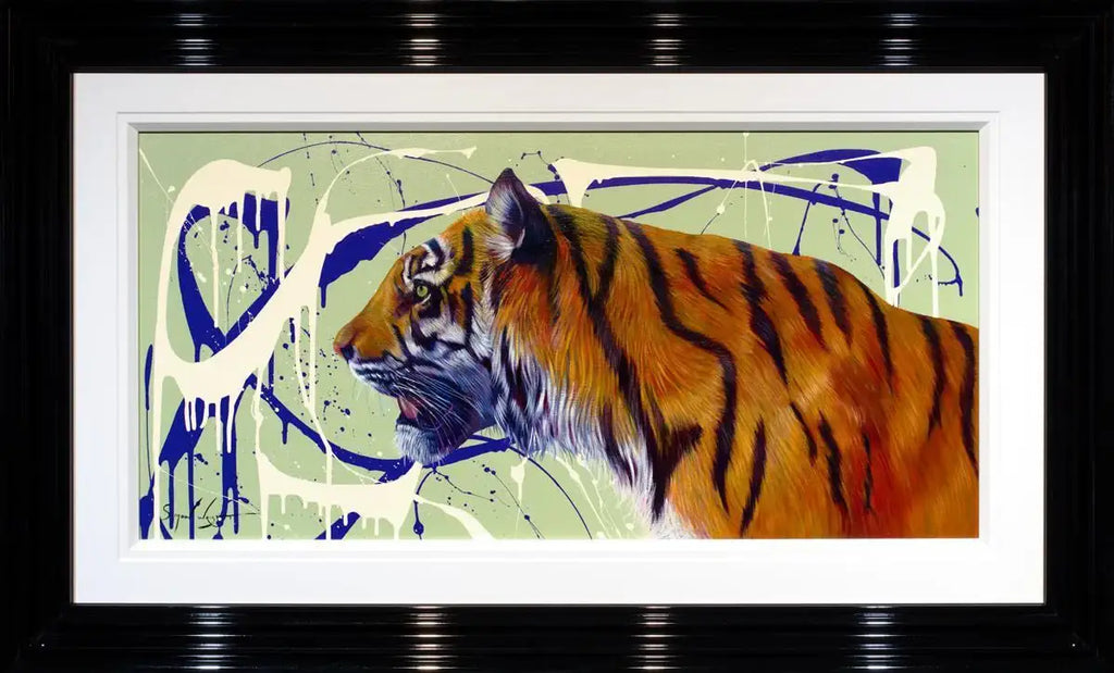 Alert - Original - SOLD by artist Simon Wright - Wyecliffe Galleries