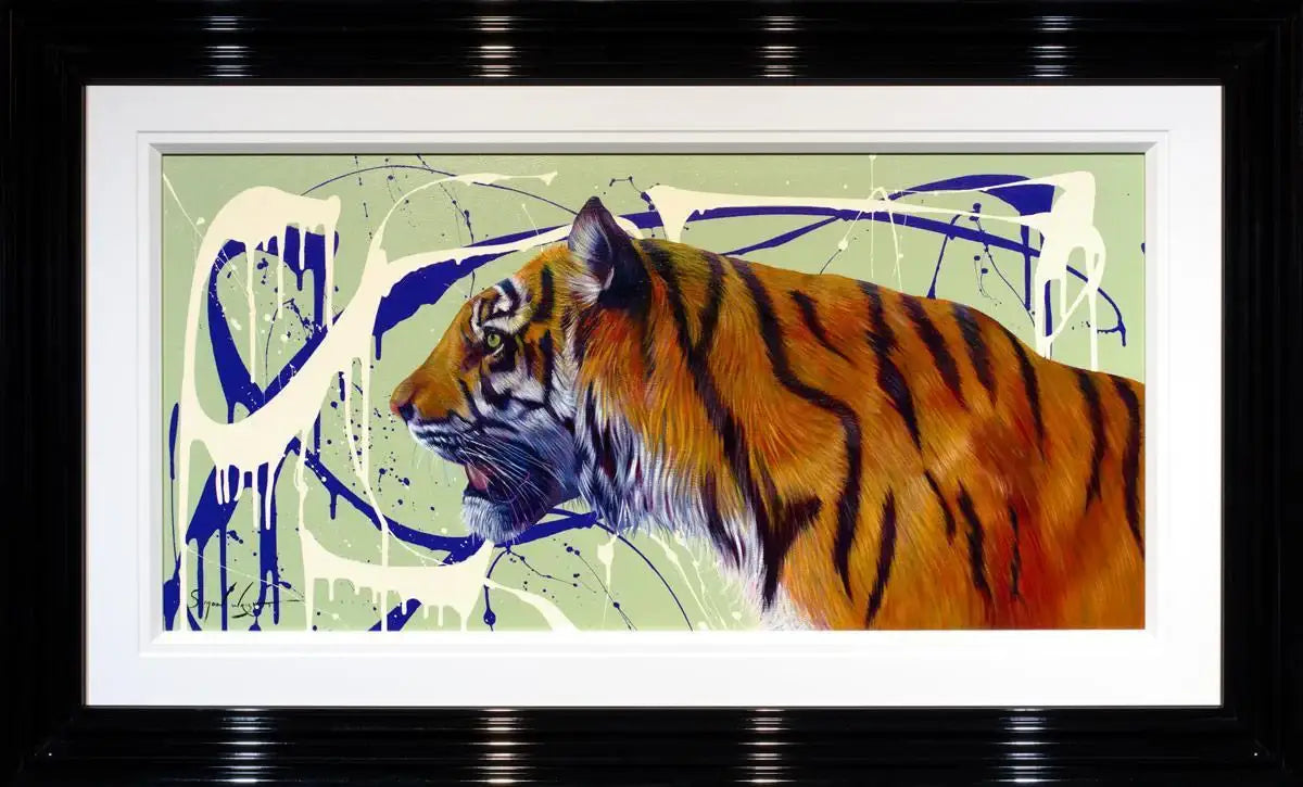 Alert - Original - SOLD by artist Simon Wright - Wyecliffe Galleries