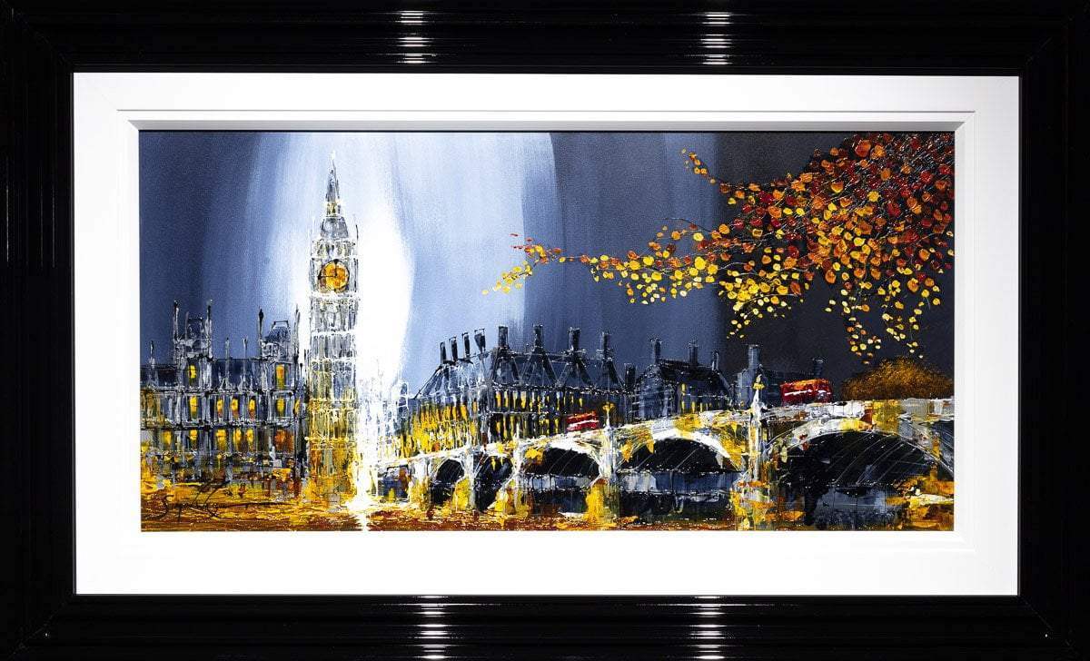 Amber Glow - Original - SOLD by artist Simon Wright - Wyecliffe Galleries