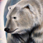 Arctic Traveller - Original - SOLD by artist Simon Wright - Wyecliffe Galleries