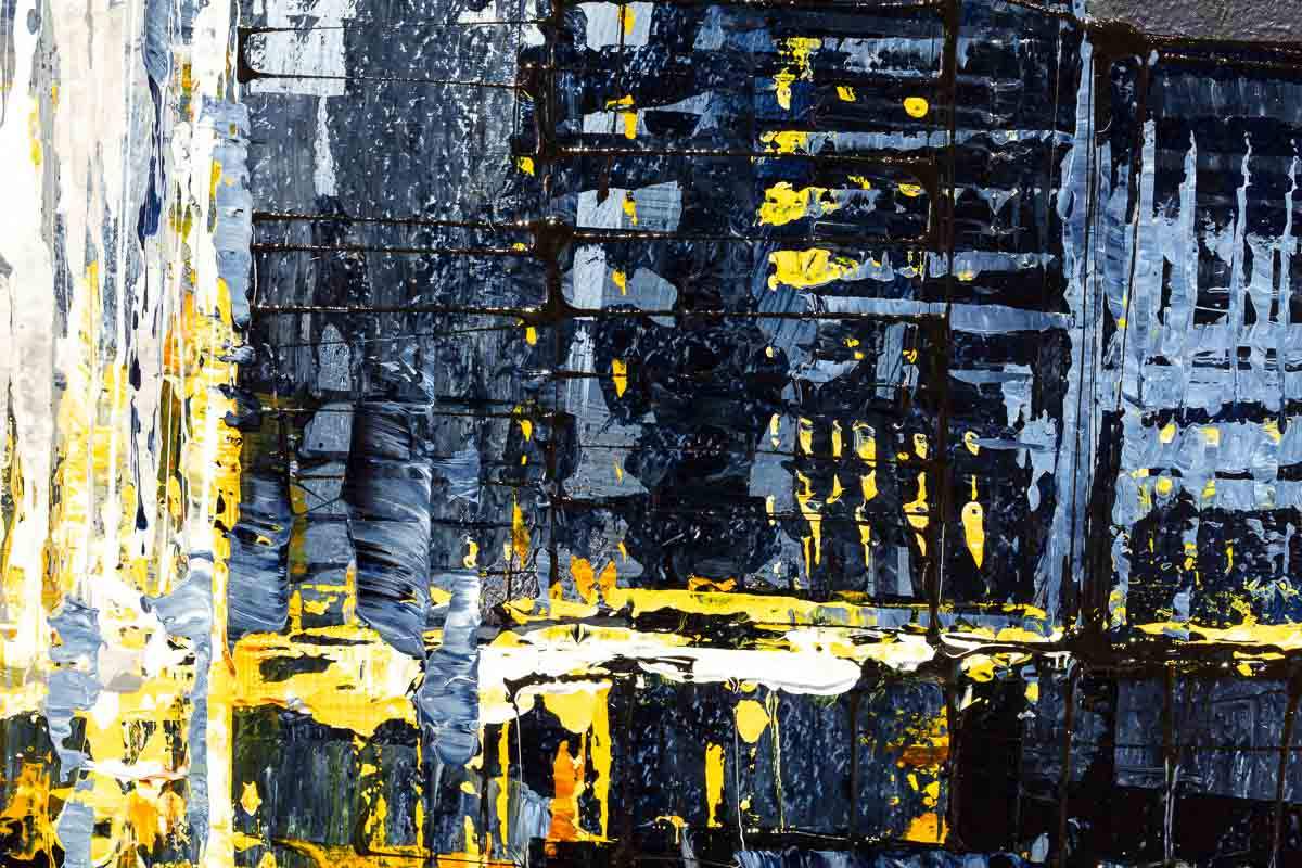 Autumn Hues Over Battersea - Original - SOLD by artist Simon Wright - Wyecliffe Galleries