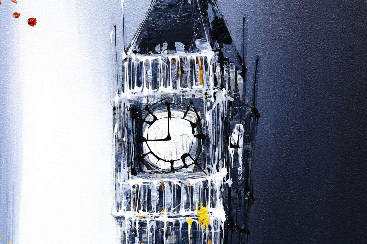 Autumn in the Capital - Original SOLD by artist Simon Wright - Wyecliffe Galleries