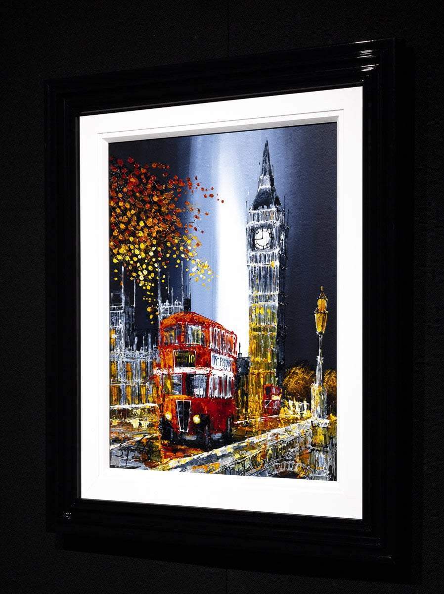 Autumn in the Capital - Original SOLD by artist Simon Wright - Wyecliffe Galleries