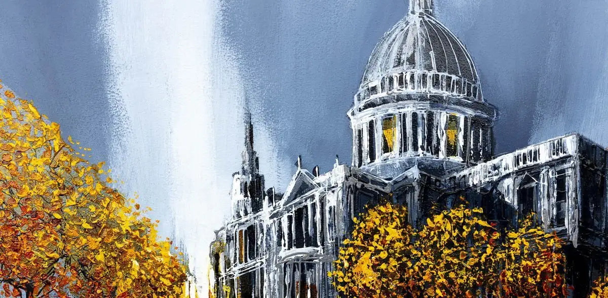 Autumn Light - Original - SOLD by artist Simon Wright - Wyecliffe Galleries