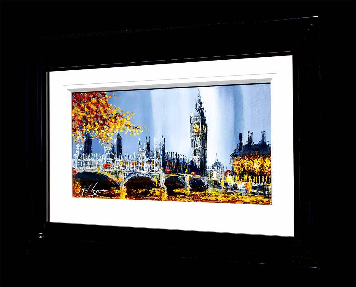 Autumn Scenery - Original - SOLD by artist Simon Wright - Wyecliffe Galleries