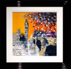 Big Ben in the Autumn Glow - Original by artist Simon Wright - Wyecliffe Galleries