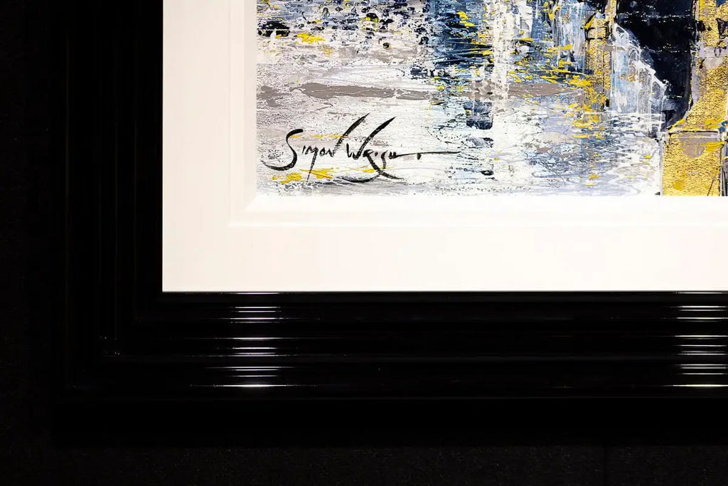 Big Ben in the Autumn Glow - Original by artist Simon Wright - Wyecliffe Galleries