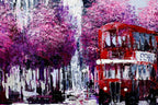 Blossoms of St. Paul's - Original - SOLD by artist Simon Wright - Wyecliffe Galleries