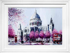 Blossoms of St. Paul's - Original - SOLD by artist Simon Wright - Wyecliffe Galleries