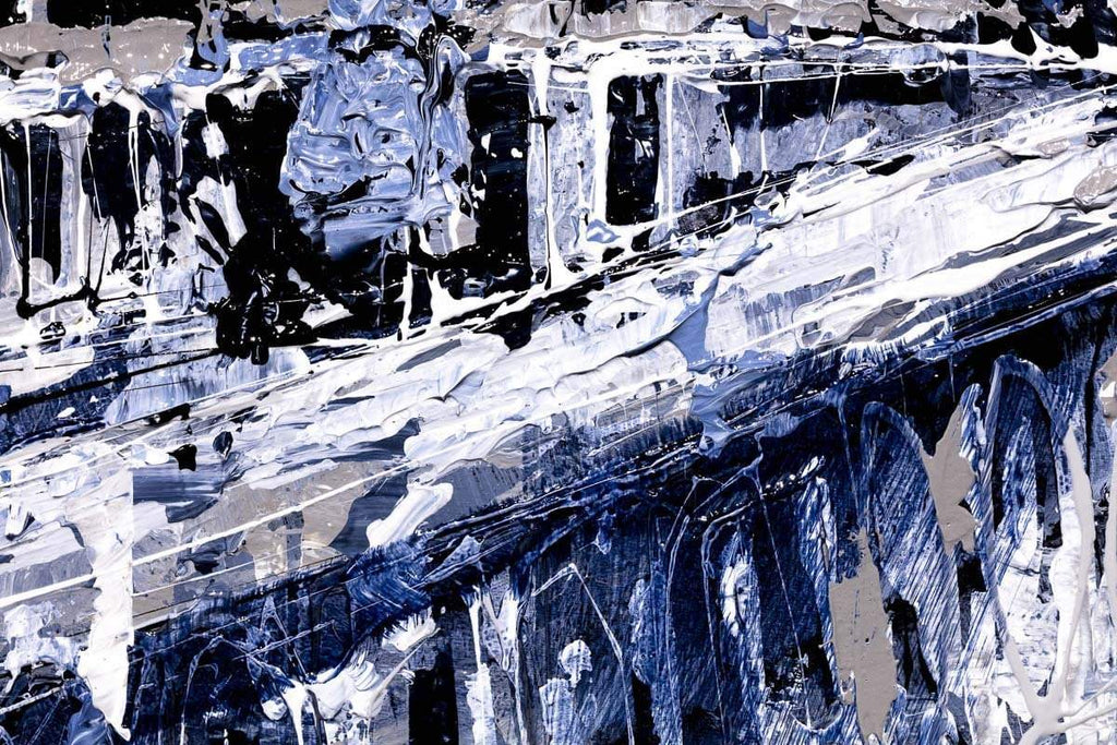 Burnt Sienna Sky - Original by artist Simon Wright - Wyecliffe Galleries