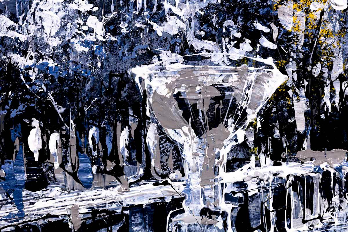 Burnt Sienna Sky - Original by artist Simon Wright - Wyecliffe Galleries