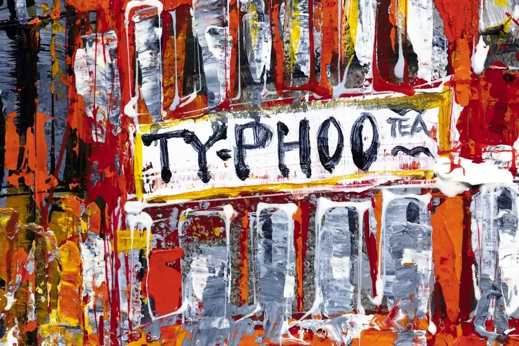 Bustling City - Original - SOLD by artist Simon Wright - Wyecliffe Galleries