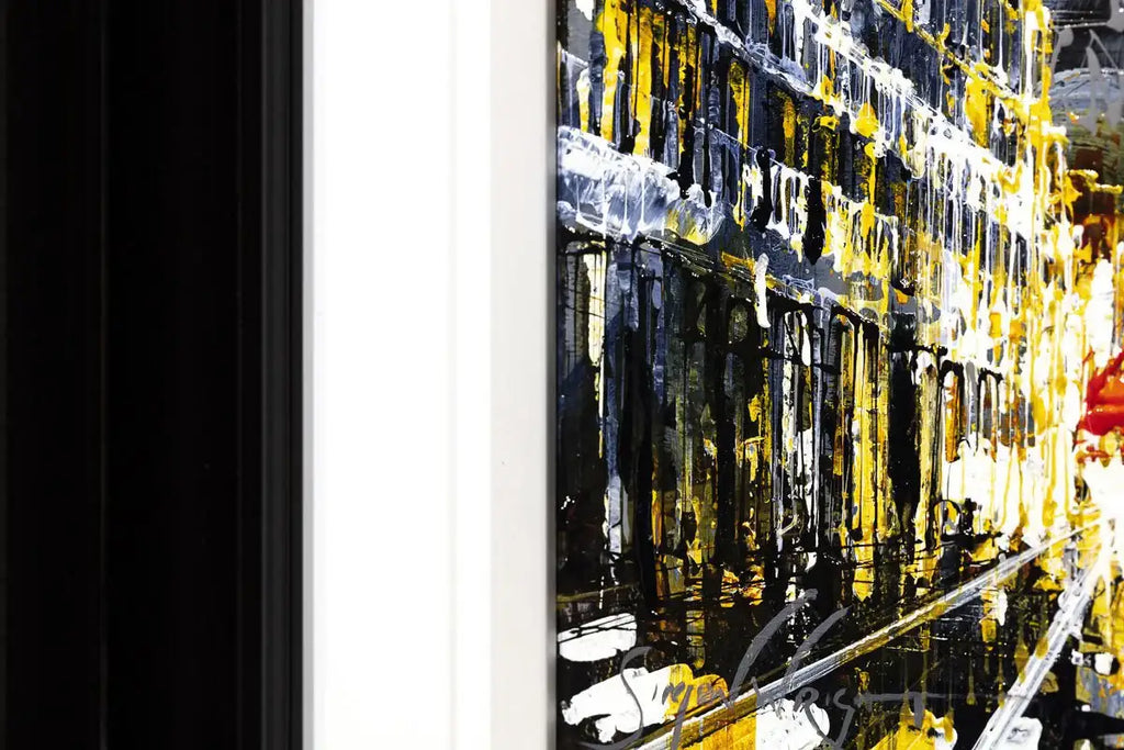 Cafe Rouge - Original - SOLD by artist Simon Wright - Wyecliffe Galleries