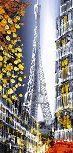 Cafe Rouge - Original - SOLD by artist Simon Wright - Wyecliffe Galleries