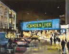 Camden Lock - SOLD by artist Simon Wright - Wyecliffe Galleries